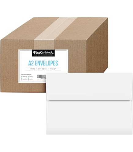 order A7♡ Amazon.com : A7 White Envelopes (5 1/4
